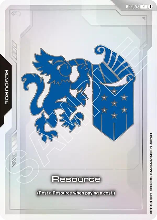 Image for Resource (RP-052) (EVX07 Resource Set) (RP-052) [Promotional Resource Tokens] (RP) - Gundam Card Game