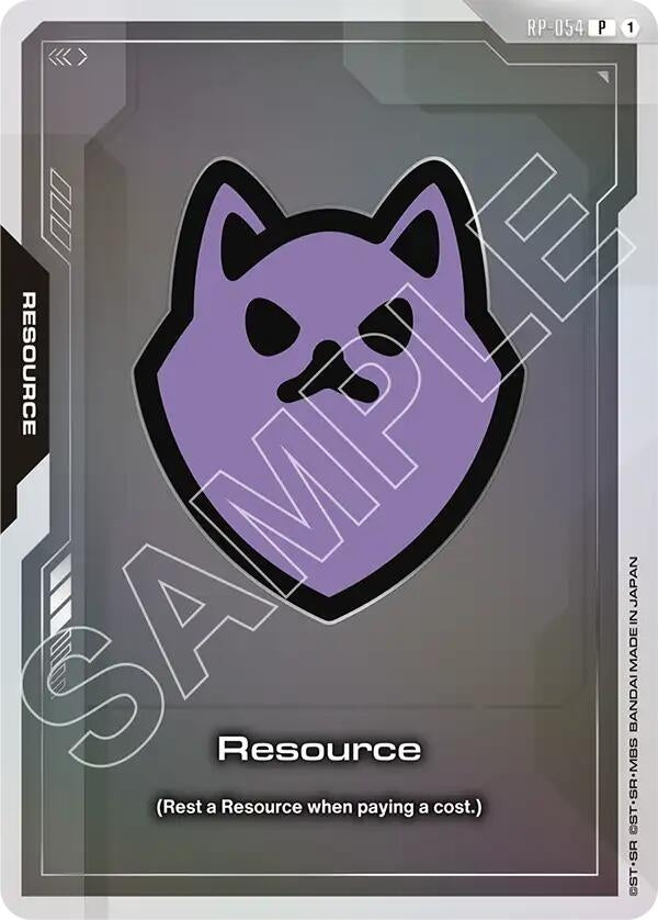 Image for Resource (RP-054) (EVX07 Resource Set) (RP-054) [Promotional Resource Tokens] (RP) - Gundam Card Game