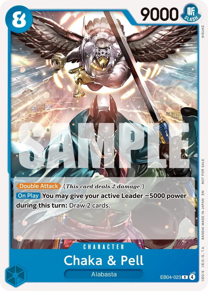 Image for Chaka & Pell (Tournament Pack 2026 Vol. 3) (EB04-023) [One Piece Promotion Cards] (OP-PR) - One Piece Card Game