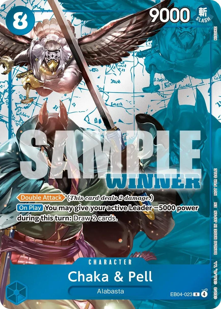 Image for Chaka & Pell (Winner Pack 2026 Vol. 3) (EB04-023) [One Piece Promotion Cards] (OP-PR) - One Piece Card Game