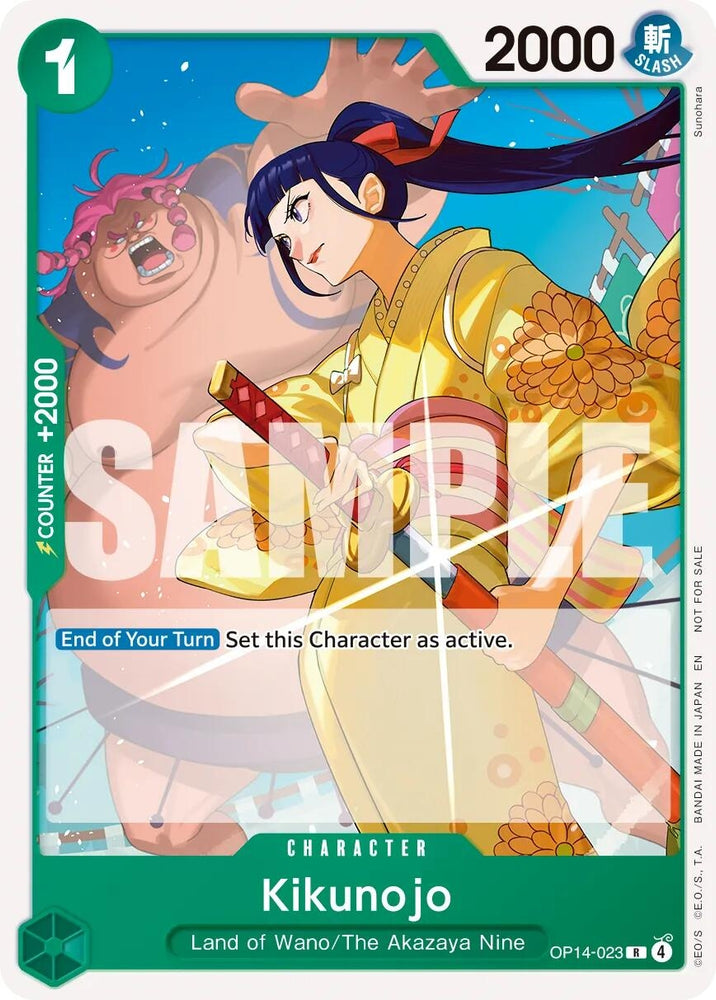 Image for Kikunojo (Tournament Pack 2026 Vol. 3) (OP14-023) [One Piece Promotion Cards] (OP-PR) - One Piece Card Game