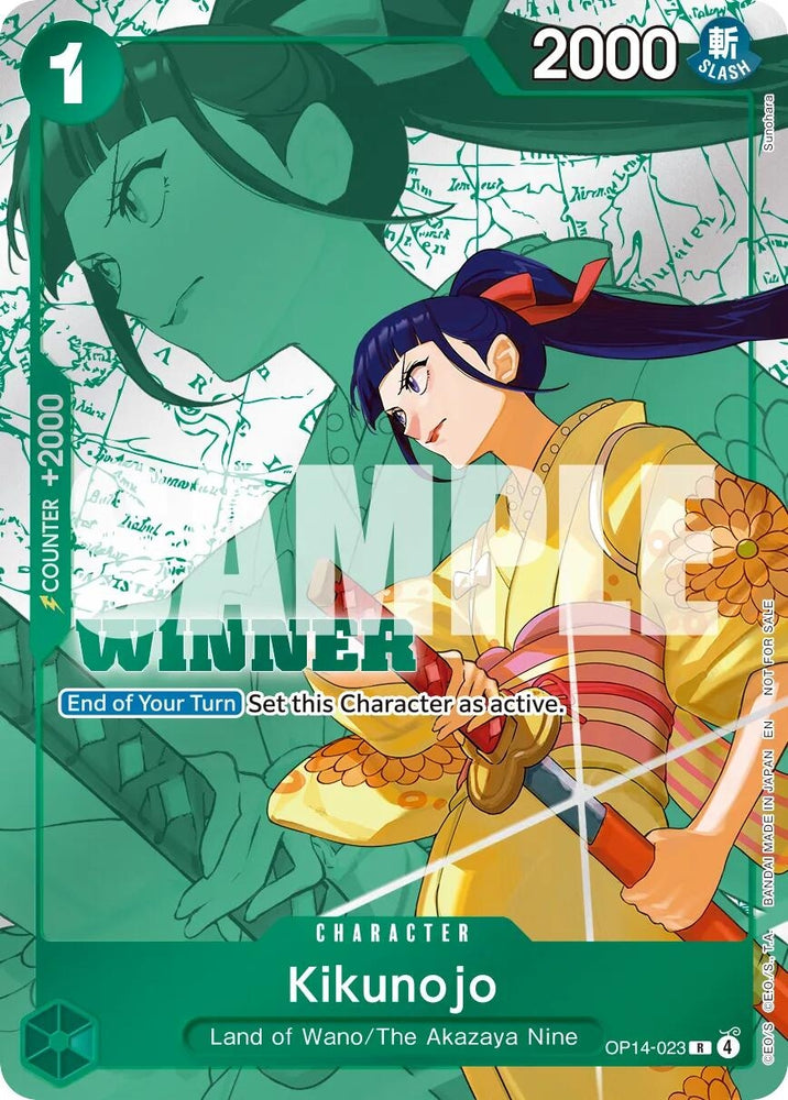 Image for Kikunojo (Winner Pack 2026 Vol. 3) (OP14-023) [One Piece Promotion Cards] (OP-PR) - One Piece Card Game