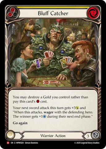 Image for Bluff Catcher (MPW029) [Mastery Pack Warrior] (MPW) - Flesh and Blood TCG