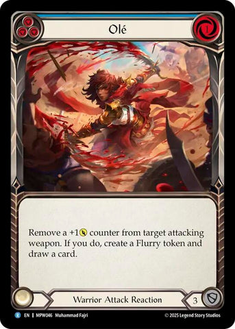 Image for Ole (Blue) (MPW046) [Mastery Pack Warrior] (MPW) - Flesh and Blood TCG