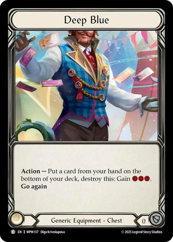 Image for Deep Blue (MPW137) [Mastery Pack Warrior] (MPW) - Flesh and Blood TCG