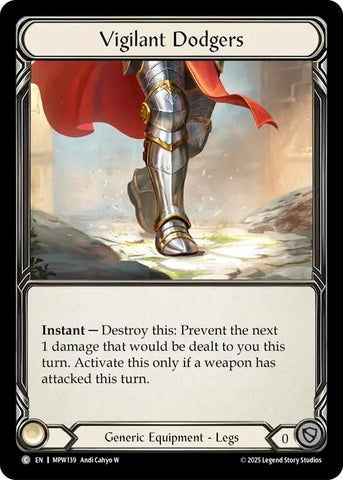Image for Vigilant Dodgers (MPW139) [Mastery Pack Warrior] (MPW) - Flesh and Blood TCG