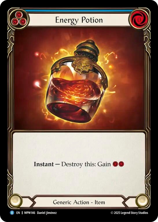 Image for Energy Potion (Blue) (MPW146) [Mastery Pack Warrior] (MPW) - Flesh and Blood TCG