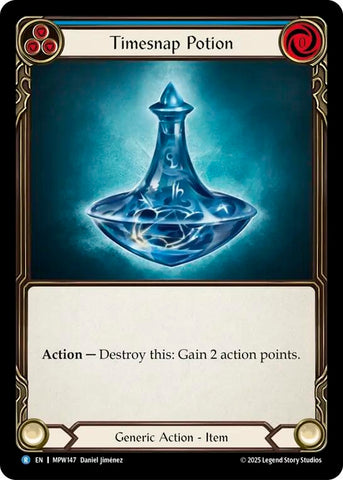 Image for Timesnap Potion (Blue) (MPW147) [Mastery Pack Warrior] (MPW) - Flesh and Blood TCG