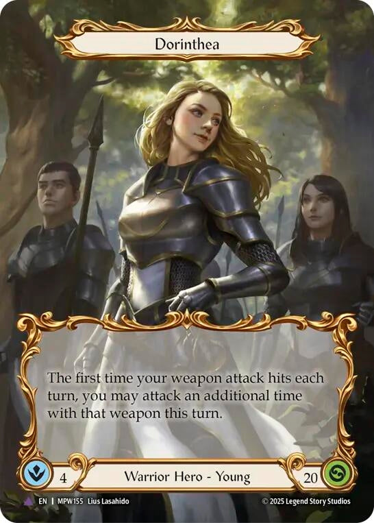 Image for Dorinthea (Marvel) (MPW155) [Mastery Pack Warrior] (MPW) - Flesh and Blood TCG