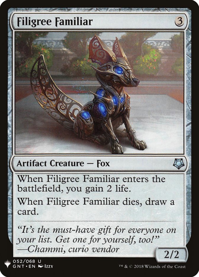 Filigree Familiar [Mystery Booster]