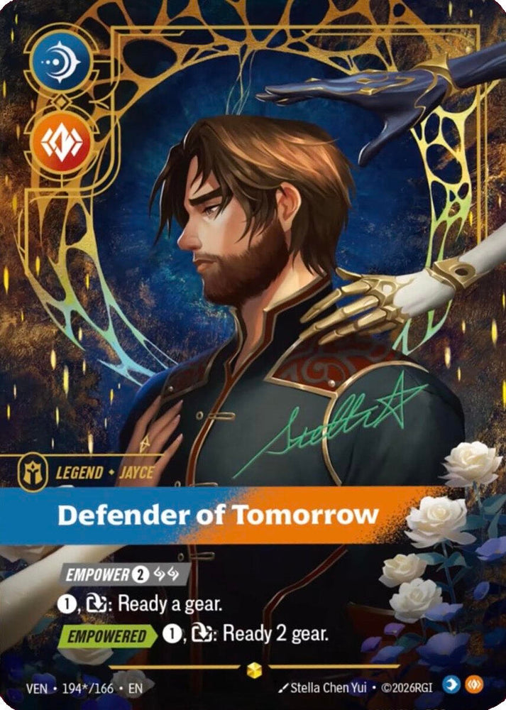 Image for Jayce - Defender of Tomorrow (Signature) (194*/166) [Vendetta] (VEN) - Riftbound: League of Legends Trading Card Game