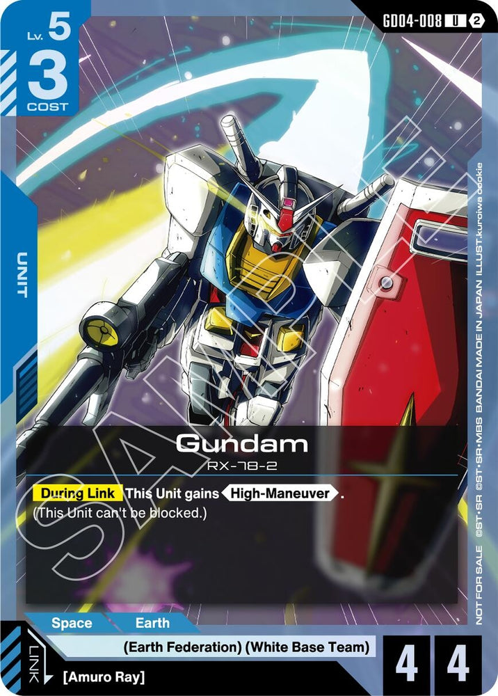 Image for Gundam (GD04-008) (WCS 26-27 Participation Pack Vol.2) (GD04-008) [Gundam Promotional Cards] (GCG-PR) - Gundam Card Game