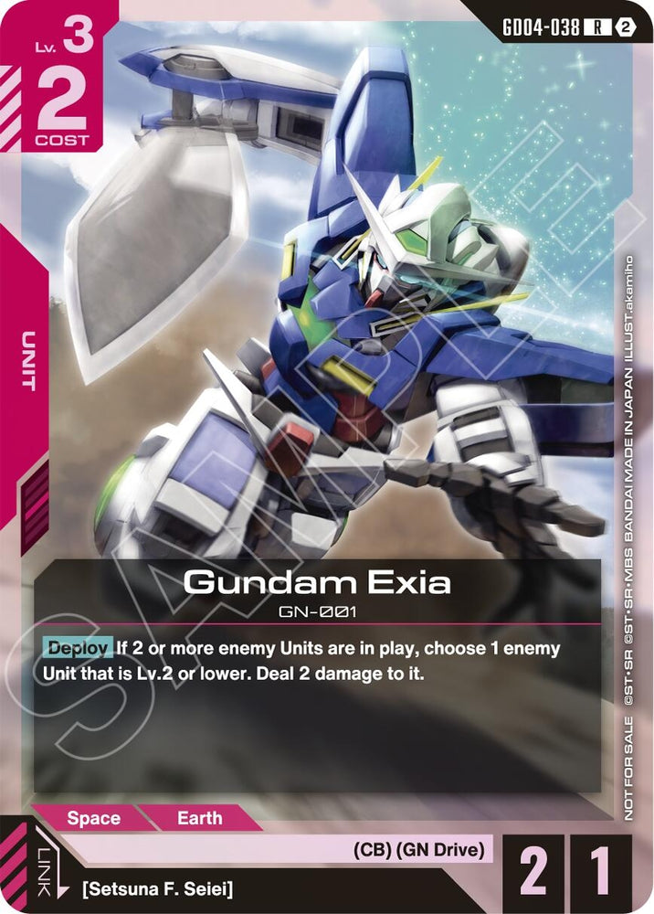 Image for Gundam Exia (GD04-038) (Event Pack 02) (GD04-038) [Gundam Promotional Cards] (GCG-PR) - Gundam Card Game