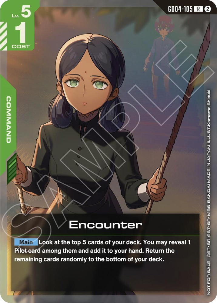 Image for Encounter (Event Pack 02) (GD04-105) [Gundam Promotional Cards] (GCG-PR) - Gundam Card Game