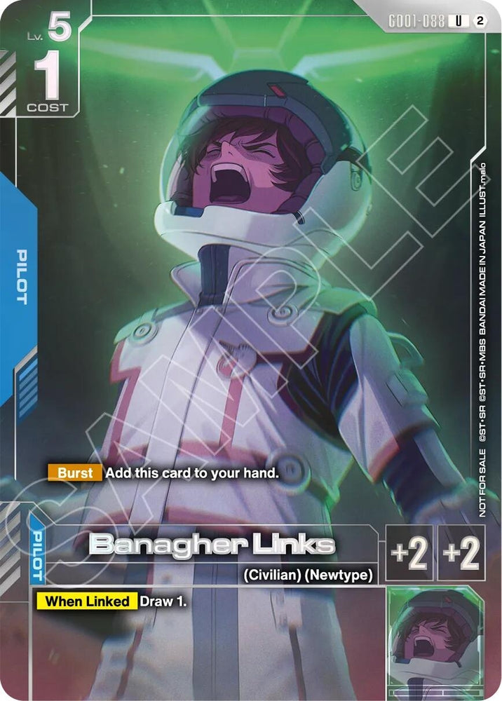 Image for Banagher Links (Newtype Challenge 2026 Mission 4) (GD01-088) [Gundam Promotional Cards] (GCG-PR) - Gundam Card Game