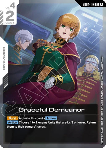 Image for Graceful Demeanor (Newtype Challenge 2026 Mission 4) (GD04-117) [Gundam Promotional Cards] (GCG-PR) - Gundam Card Game