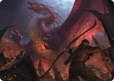 Image for Magnificent End Art Card (5) [Art Series: The Hobbit] (ASHOB) - Magic: The Gathering