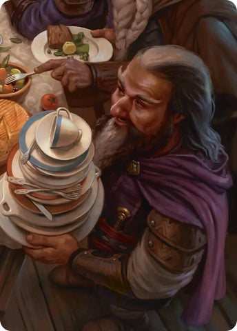 Image for Ori, Plate Stacker Art Card (6/12) (6) [Art Series: The Hobbit] (ASHOB) - Magic: The Gathering