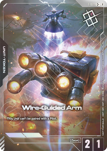 Image for Wire-Guided Arm (T-022) Token (Left Hand) (World Championship Regionals 26-27 Season 2) (Finalist) (T-022) [Gundam Promotional Cards] (GCG-PR) - Gundam Card Game
