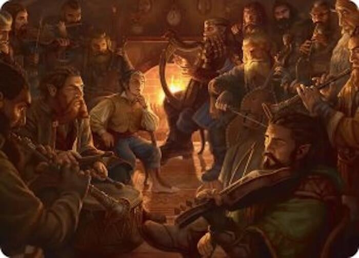 Image for An Unexpected Party Art Card (6) [Art Series: The Hobbit] (ASHOB) - Magic: The Gathering