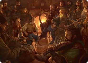 Image for An Unexpected Party Art Card (6) [Art Series: The Hobbit] (ASHOB) - Magic: The Gathering