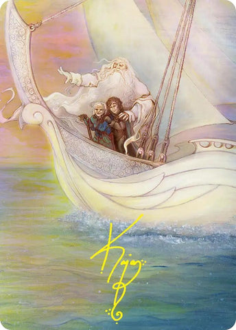 Image for Dawn of a New Age Art Card (Gold-Stamped Signature) (26) [Art Series: The Hobbit] (ASHOB) - Magic: The Gathering