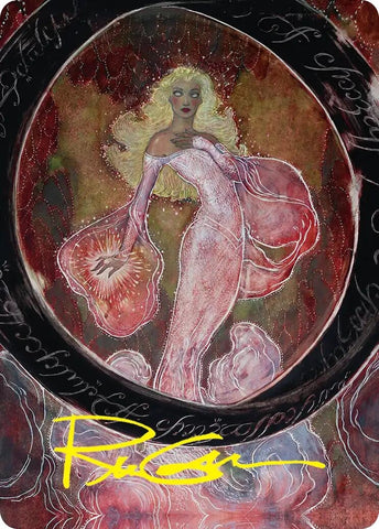 Image for Galadriel's Dismissal Art Card (Gold-Stamped Signature) (29) [Art Series: The Hobbit] (ASHOB) - Magic: The Gathering