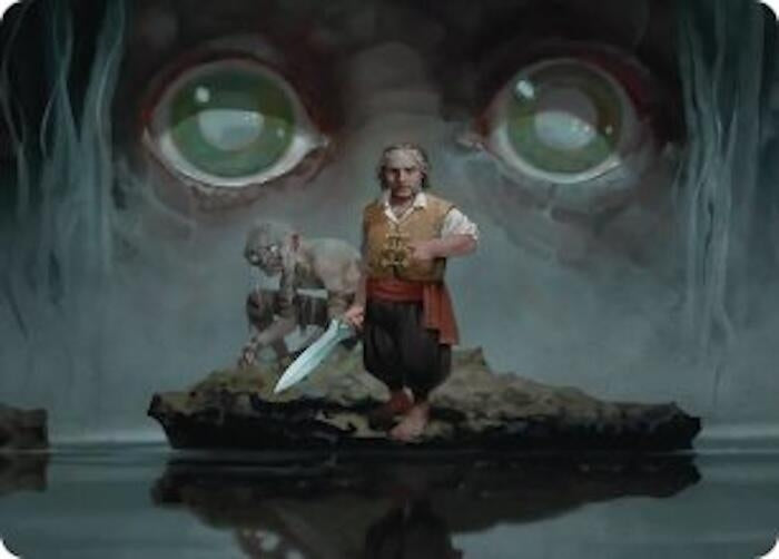 Image for Riddles in the Dark Art Card (12) [Art Series: The Hobbit] (ASHOB) - Magic: The Gathering