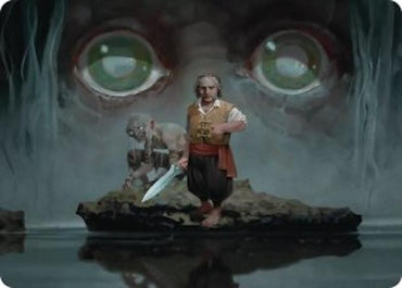 Image for Riddles in the Dark Art Card (12) [Art Series: The Hobbit] (ASHOB) - Magic: The Gathering
