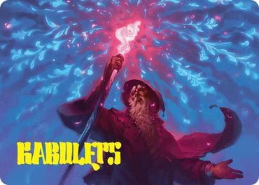 Image for Wizard's Staff Art Card (Gold-Stamped Signature) (15) [Art Series: The Hobbit] (ASHOB) - Magic: The Gathering