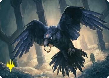 Image for Most Decrepit Old Bird Art Card (Gold-Stamped) (42) [Art Series: The Hobbit] (ASHOB) - Magic: The Gathering