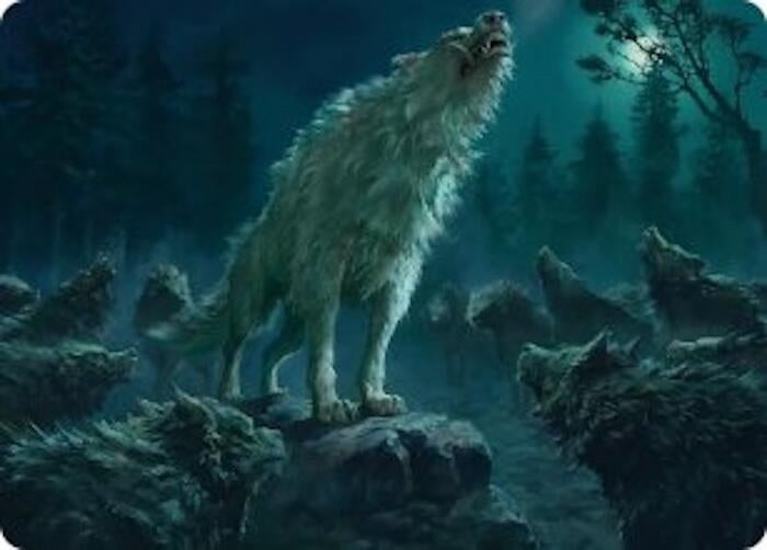 Image for Reverent Howl Art Card (16) [Art Series: The Hobbit] (ASHOB) - Magic: The Gathering