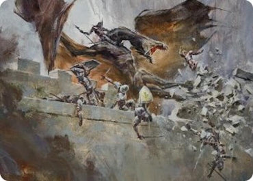 Image for Witch-king of Angmar Art Card (31) [Art Series: The Hobbit] (ASHOB) - Magic: The Gathering