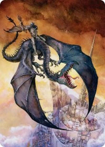 Image for Witch-king, Bringer of Ruin Art Card (32) [Art Series: The Hobbit] (ASHOB) - Magic: The Gathering
