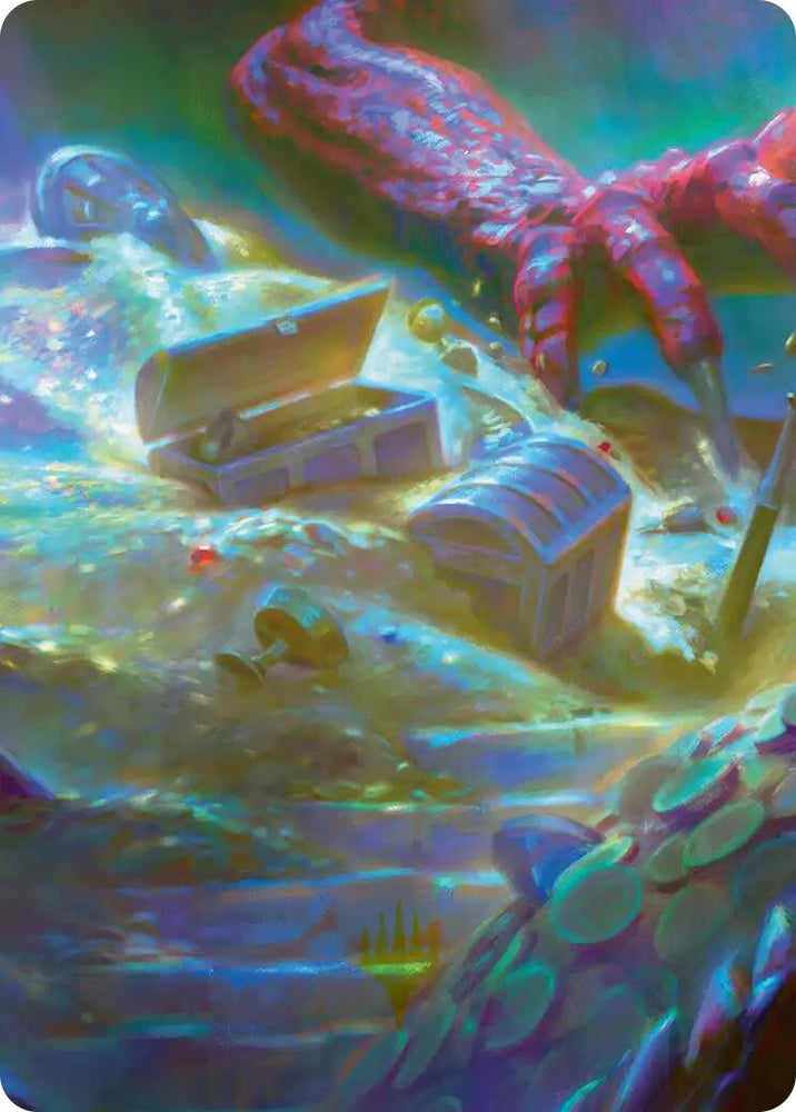 Image for Dragon's Desire Art Card (11/12) (11) [Art Series: The Hobbit] (ASHOB) - Magic: The Gathering
