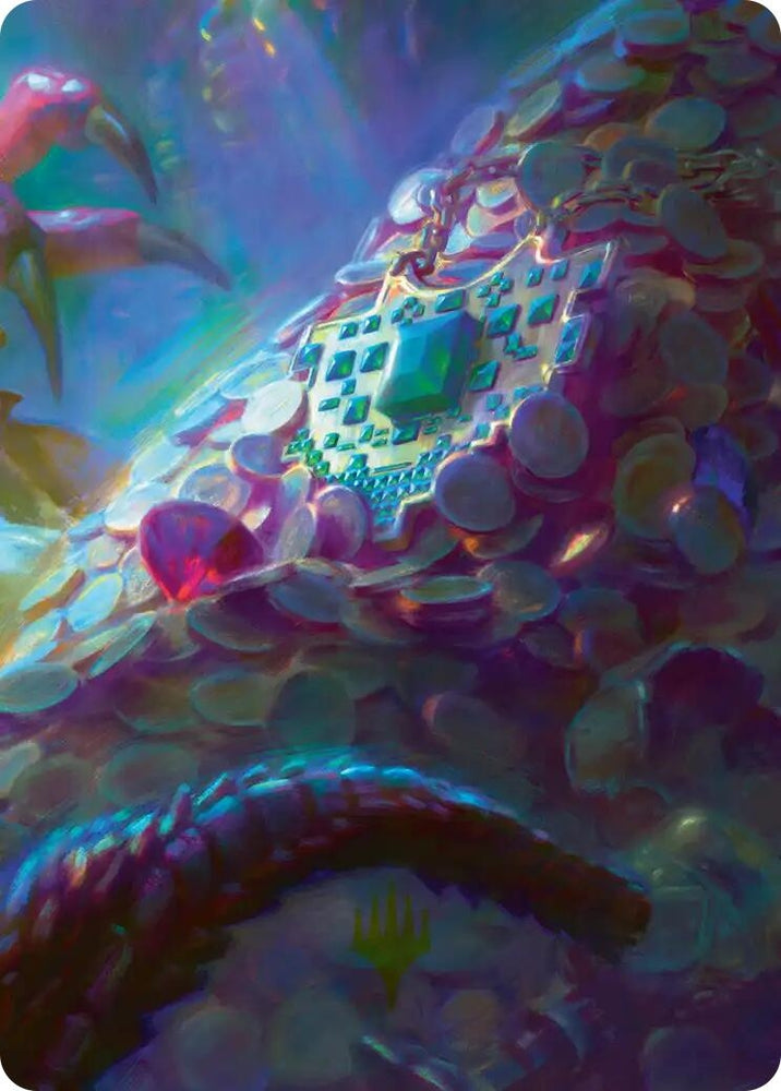 Image for Necklace of Girion Art Card (12/12) (12) [Art Series: The Hobbit] (ASHOB) - Magic: The Gathering
