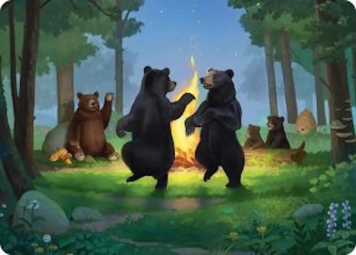 Image for Dancing from Dark to Dawn Art Card (21) [Art Series: The Hobbit] (ASHOB) - Magic: The Gathering