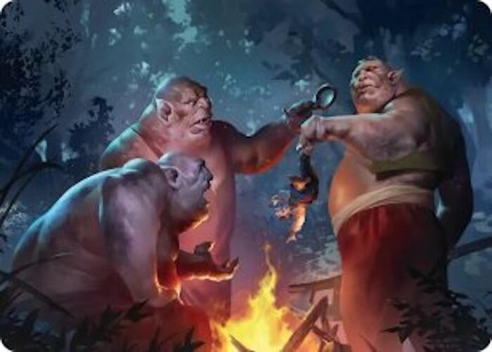 Image for Tom, Bert, and William Art Card (25) [Art Series: The Hobbit] (ASHOB) - Magic: The Gathering