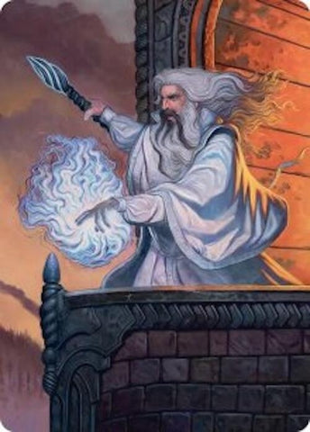 Image for Saruman of Many Colors Art Card (35) [Art Series: The Hobbit] (ASHOB) - Magic: The Gathering