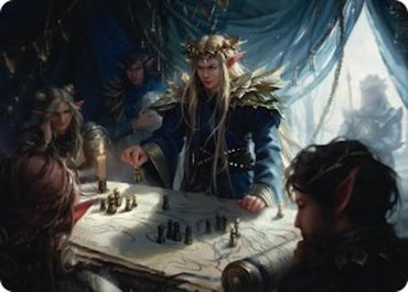 Image for Thranduil the Strategist Art Card (49) [Art Series: The Hobbit] (ASHOB) - Magic: The Gathering