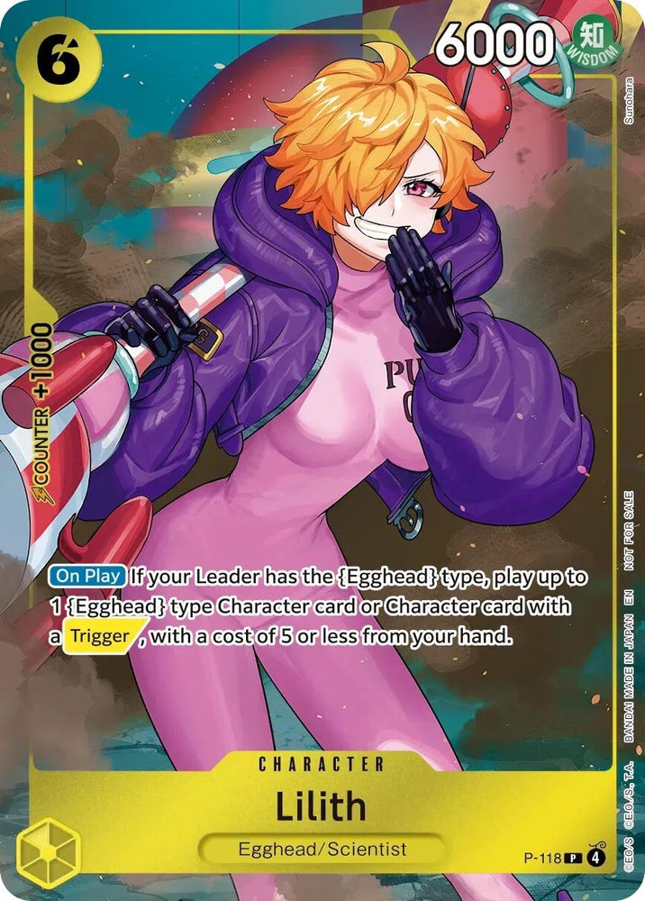 Image for Lilith (Event Pack Vol. 9) (P-118) [One Piece Promotion Cards] (OP-PR) - One Piece Card Game