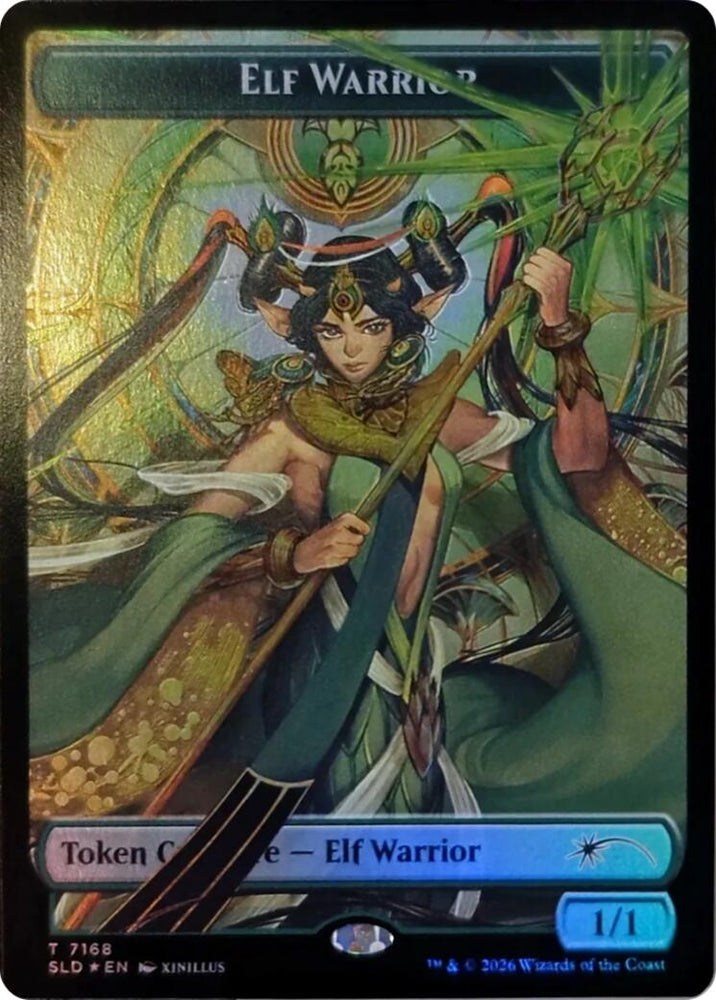 Image for Elf Warrior Token (7168) (7168) [Secret Lair Drop Series] (SLD) - Magic: The Gathering