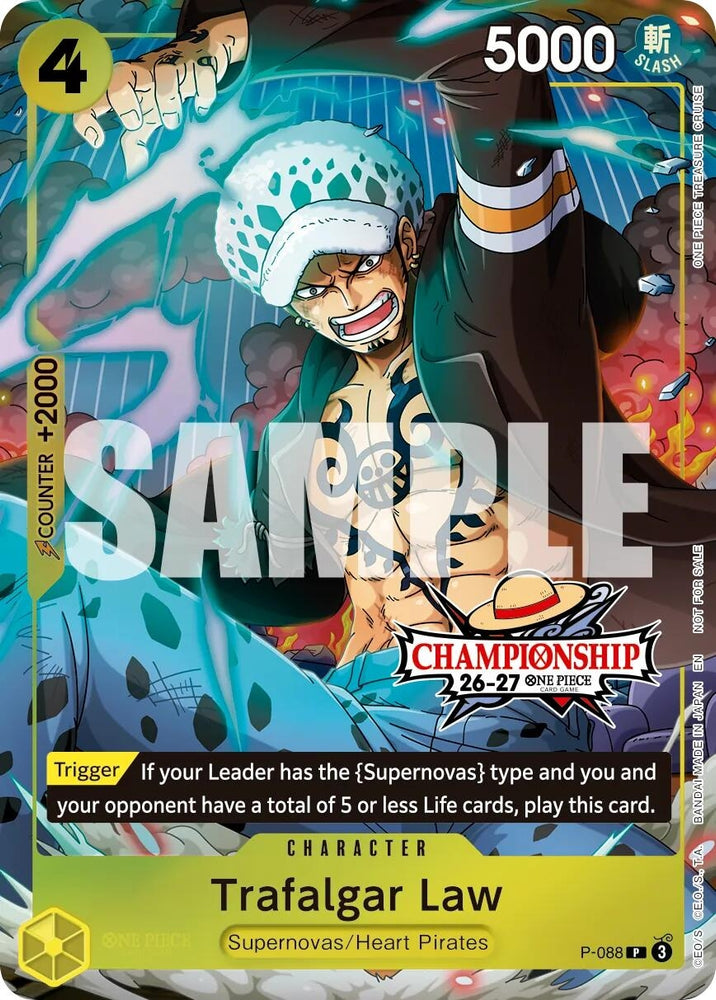 Image for Trafalgar Law (CS 26-27 Event Pack) [One Piece Promotion Cards] (OP-PR) - One Piece Card Game
