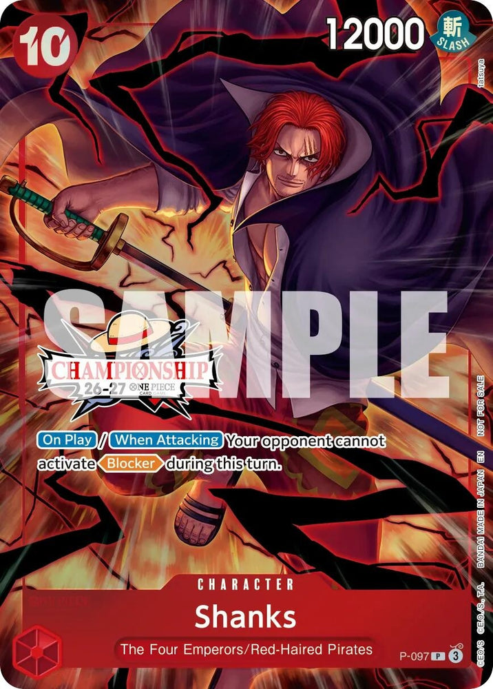 Image for Shanks (CS 26-27 Event Pack) [One Piece Promotion Cards] (OP-PR) - One Piece Card Game
