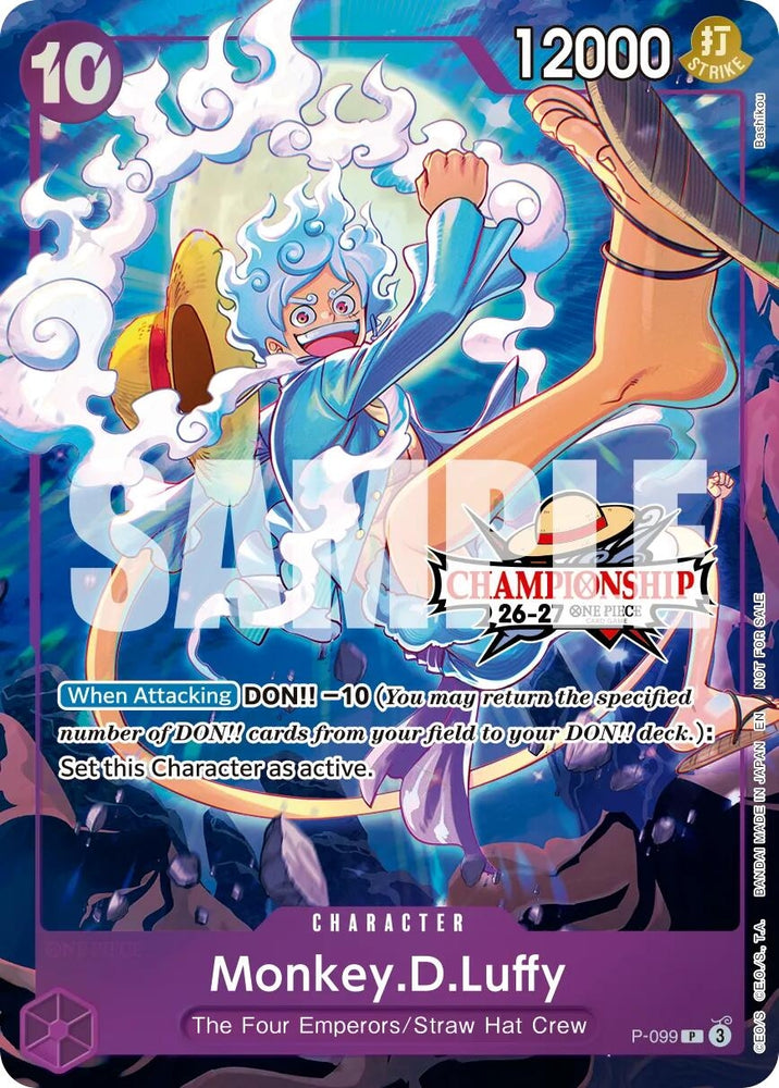 Image for Monkey.D.Luffy (CS 26-27 Event Pack) [One Piece Promotion Cards] (OP-PR) - One Piece Card Game