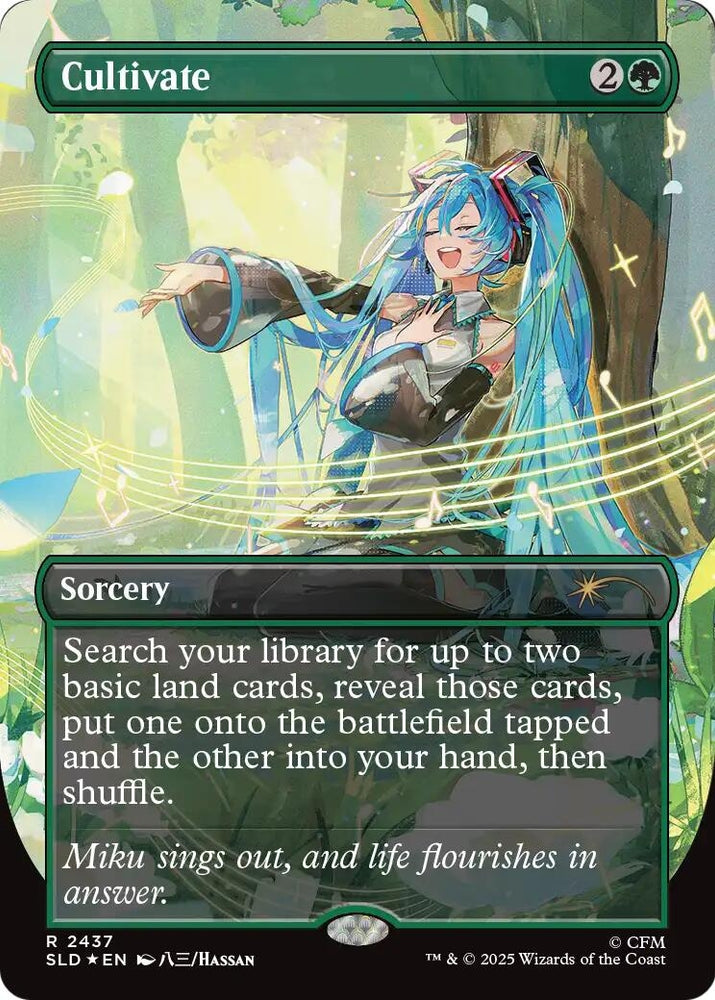 Image for Cultivate (2437) (2437) [Secret Lair Drop Series] (SLD) - Magic: The Gathering