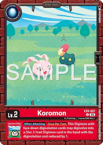 Image for Koromon (EX9-001 C) [Limited Card Pack -Final Crest-] (LM-08) - Digimon Card Game