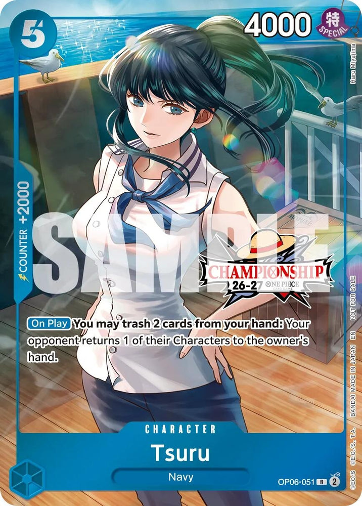 Image for Tsuru (CS 26-27 Celebration Pack) [One Piece Promotion Cards] (OP-PR) - One Piece Card Game