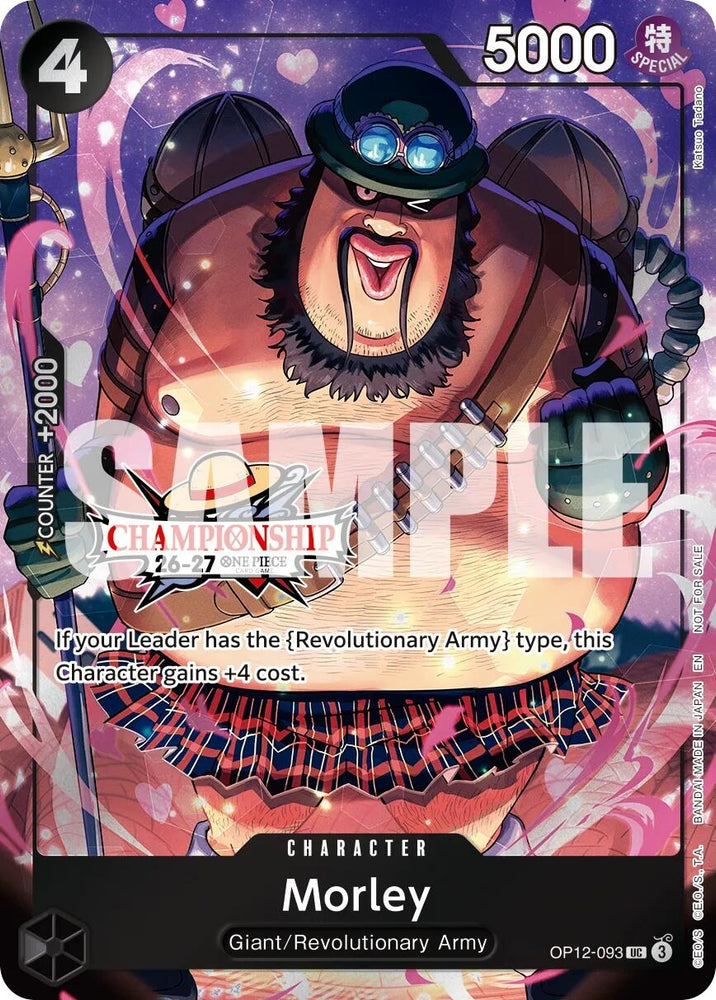 Image for Morley (CS 26-27 Celebration Pack) [One Piece Promotion Cards] (OP-PR) - One Piece Card Game