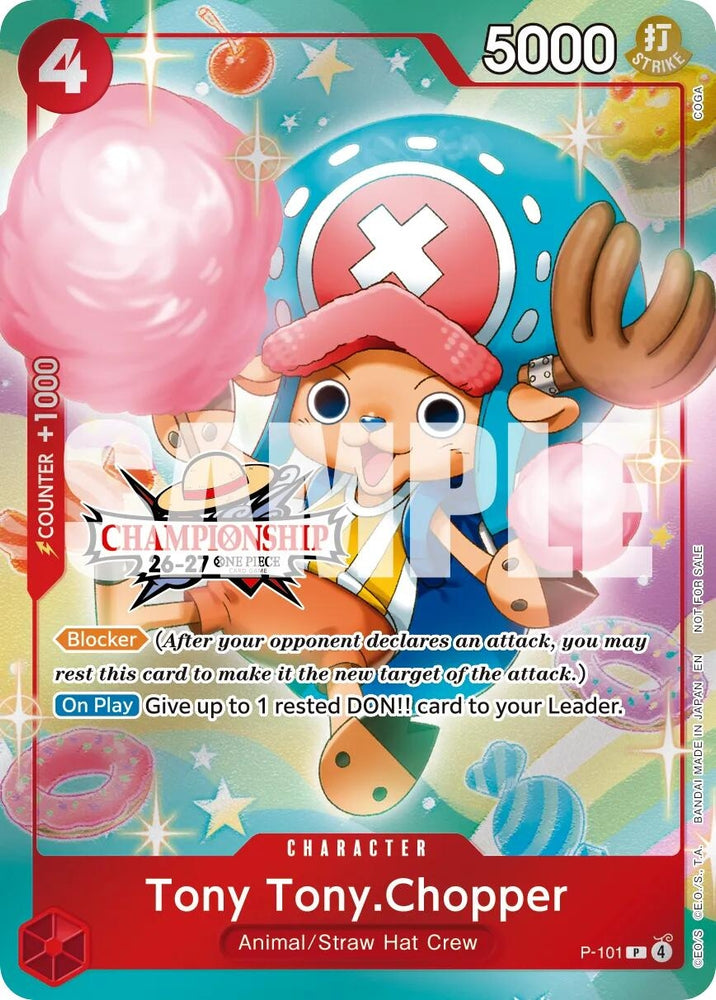 Image for Tony Tony.Chopper (CS 26-27 Celebration Pack) [One Piece Promotion Cards] (OP-PR) - One Piece Card Game
